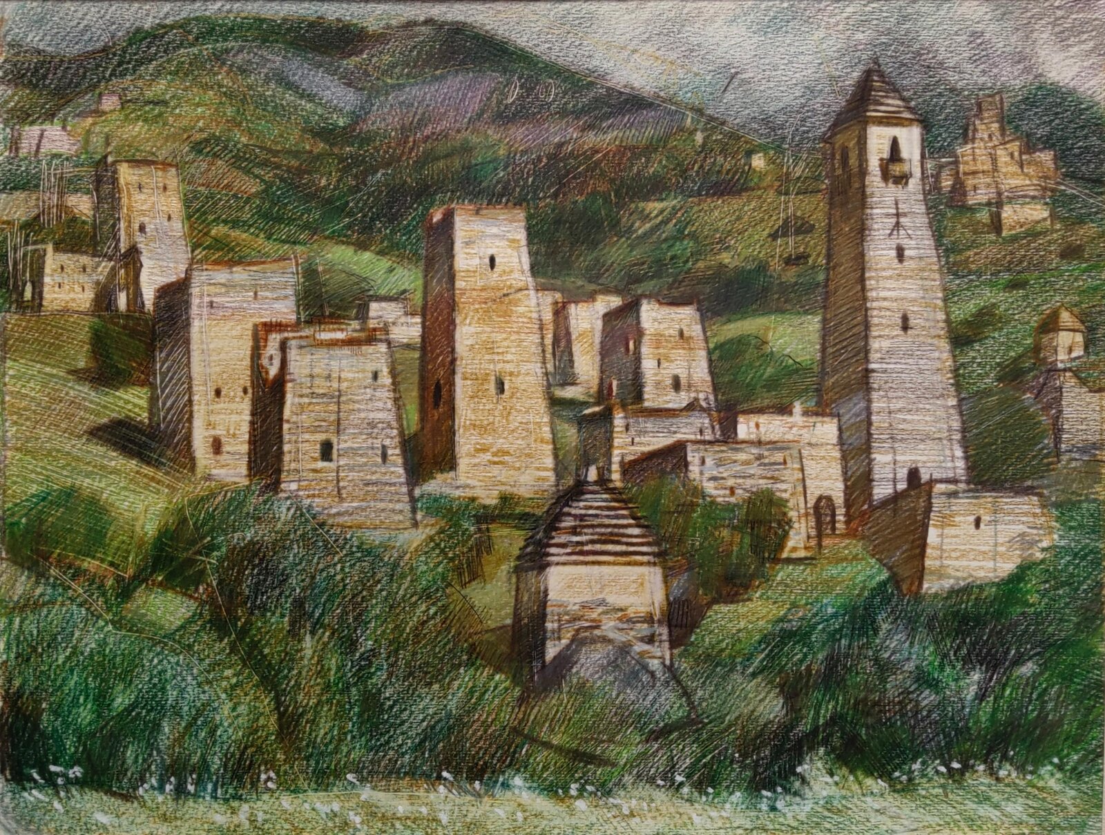 Выставка "Дорога. Карандаш. Гравюра" (И)